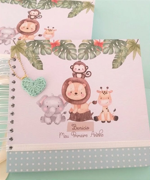 Livro do Bebê Safari+ Caixa Personalizada