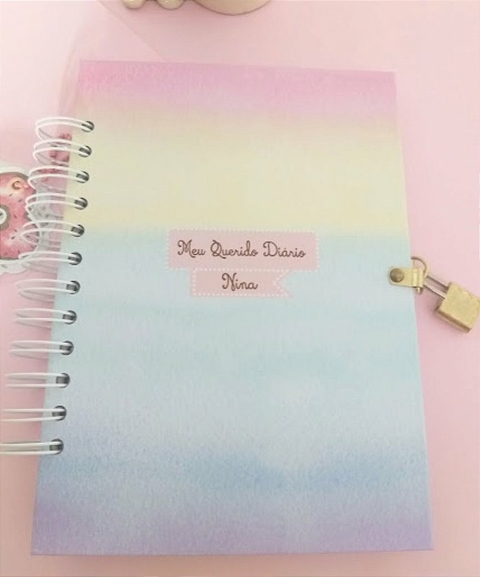 Diário Infantil com cadeado - comprar online