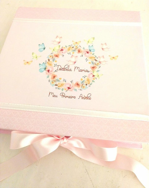 Caixa Personalizada para Livro do Bebê