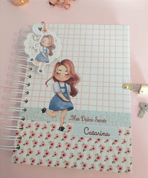 Diário Infantil com cadeado - comprar online