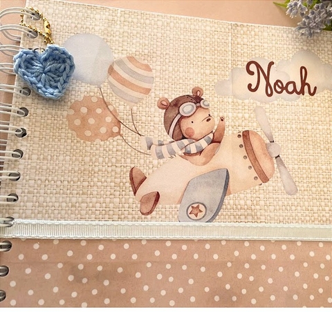 Livro do Bebê- Urso Aviador