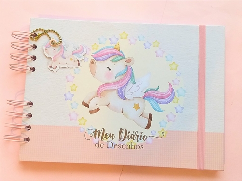 Diário De Desenhos - Unicórnio