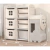 Mueble Infantil Organizador De Juguetes En Forma De Tren - comprar online