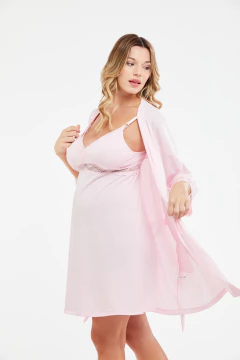 Bata De Mujer Maternal De Modal Fiorella en internet