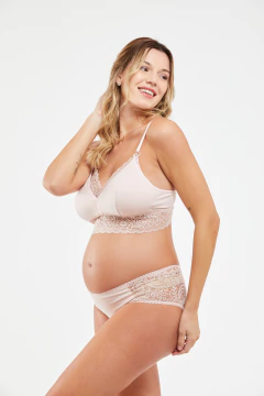 Corpiño Maternal Para Amamantar De Algodon Leticia