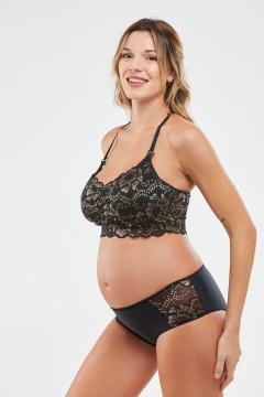 Corpiño Top Maternal Con Encaje Alexia - tienda online