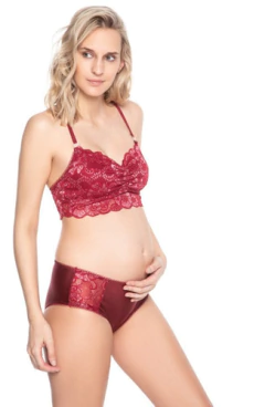 Corpiño Top Maternal Con Encaje Alexia - tienda online