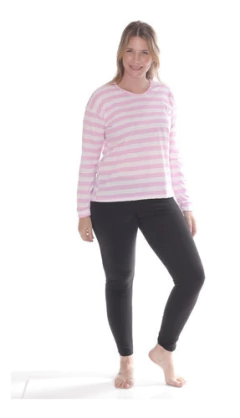 Pijama De Mujer Invierno art 843 - tienda online