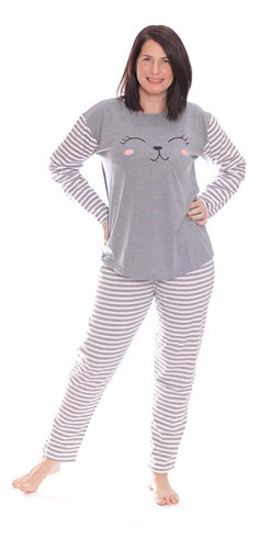 Pijama De Invierno Mujer 633 - comprar online