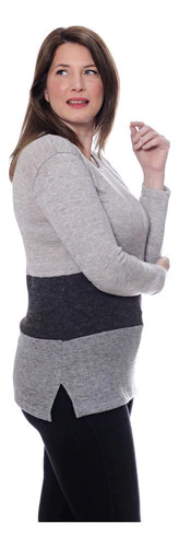 Pullover Manga Larga Invierno Mujer Bucle 2692 en internet