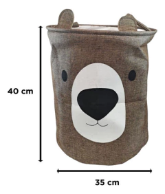 Imagen de Cesto Canasto De Ropa Juguetero Infantil