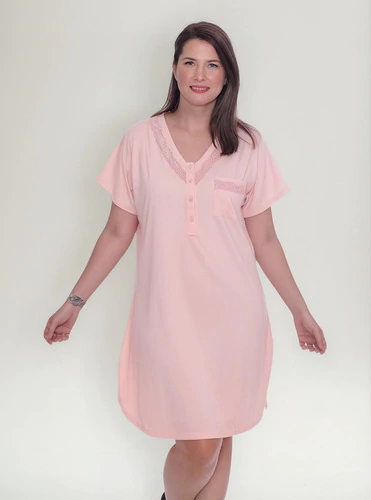 Camisón De Verano Manga Corta Talle Super Especial 692-local