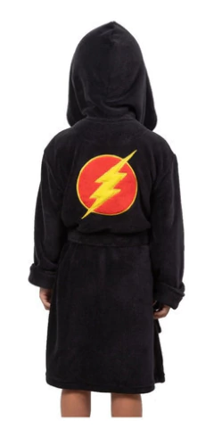 Bata Polar Con Capucha Nenes Infantil Superheroes 706 Local - comprar online