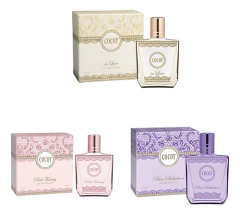 Pack X3 Perfumes Cocot De Mujer Eua De Toilette 50ml