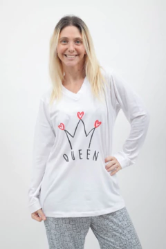 Pijama De Inverno Mujer Queen 630 - tienda online