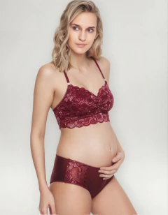 Combo Maternal: Corpiño Amamantar Alexia + Bombacha Rita en internet