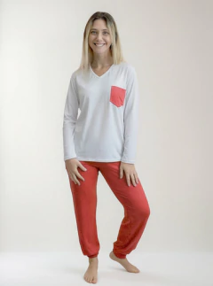 Pijama De Mujer Invierno De Modal Art 650