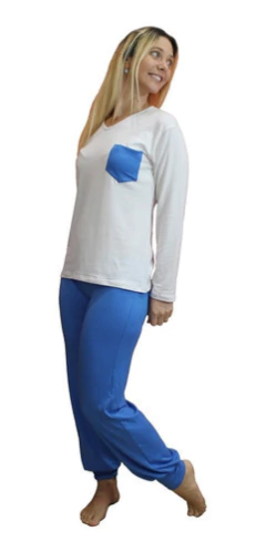 Pijama De Mujer Invierno De Modal Art 650 - Nouvelle factory