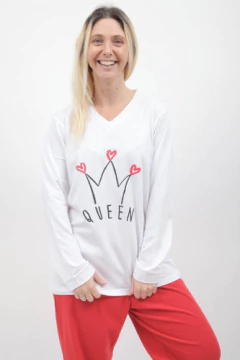 Pijama De Inverno Mujer Queen 630 en internet