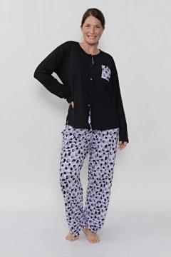 Pijama Invierno 618 Mujer Nouvelle Factory Talles Grandes en internet