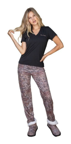 Pijama Medio Tiempo Invierno - Verano Mujer Talles Grandes en internet