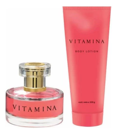 Vitamina Pack Perfume Edt 60ml + Body Lotion 100g en internet