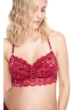 Combo Maternal: Corpiño Amamantar Alexia + Bombacha Rita - tienda online