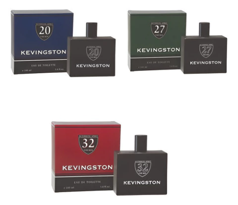 Pack X3 Perfumes Kevingston 20/27/32 X50ml Regalo