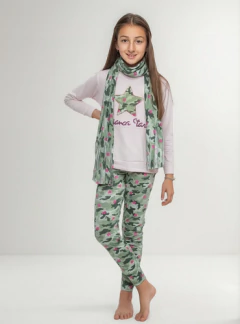 Imagen de Pijama De Invierno Para Chicas Nenas Estrella 707