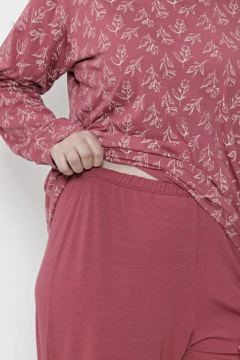 Imagen de Pack X2 Pijamas Mujer Invierno Manga Larga Nouvelle 897