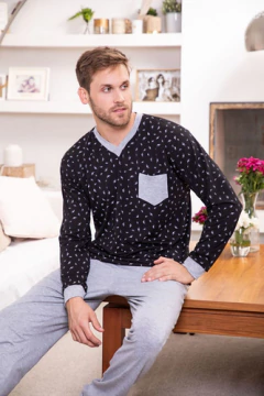 Pijama De Invierno Hombre 612 en internet