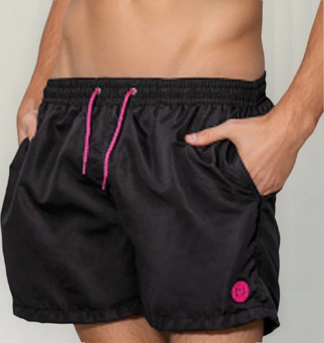 Short De Baño Malla De Hombre Lisa Con Lata De Regalo 237