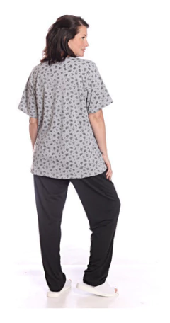 Pijama De Mujer Talle Grande Remera + Pantalon 624 Local en internet