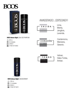 Perfume Boos Intense Night Edp 90 ml Para Hombre - Nouvelle factory