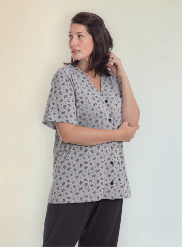 Pijama De Mujer Talle Grande Remera + Pantalon 624 Local