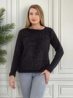 Pullover Manga Larga Invierno Mujer Piel De Mono 2320 - comprar online