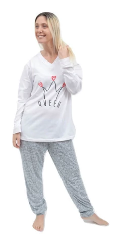Pijama De Inverno Mujer Queen 630 - Nouvelle factory