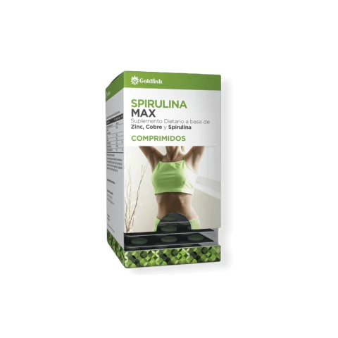 Spirulina Blistera x 100 Comprimidos Goldfish