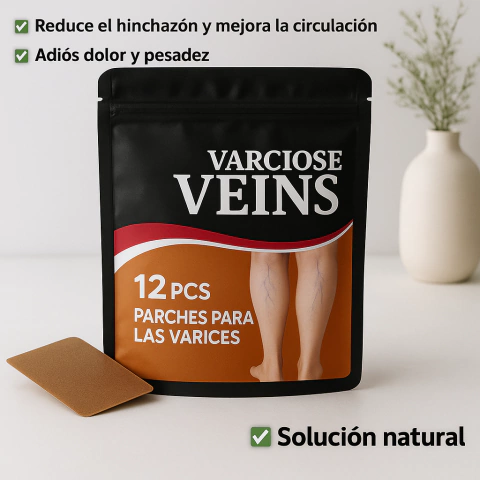 Parches Naturales para Varices y para las Piernas Cansadas - VeinPatch™ - comprar online