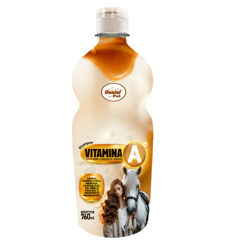 Shampoo Genial Pet Horse Vitamina A 760 ml - comprar online