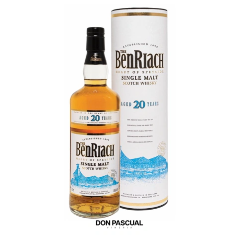 BENRIACH 20 AÑOS SINGLE MALT 70CL 43%ABV
