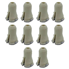 KIT 10 Porca de Plástico do Para-choque Fiat Palio EVO