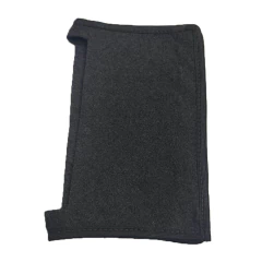 Capa de proteção extintor preto automotivo