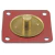 Diafragma Aceleração Plano 1 Membrana Monza 1.6 Gasolina de 01/82 a- Solex 35-ALFA-1 160077/160078