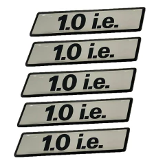 kit com 5 Sigla Lateral 1.0 Ie Uno Mille