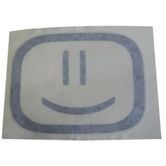 Adesivo Traseiro preto Uno 2011 ...