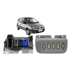 Painel Comando Botão Vidro Elétrico Renault Scenic 7700432429