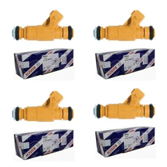 kit4 Bico Injetor Fiat Idea 1.4 8v Flex 2005 2006 2007