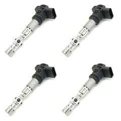 Jogo com 4 Bobinas Ignição Audi A3 Tt Bora Golf Passat Polo