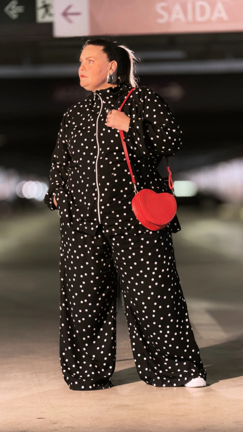 Conjunto Parka e Pantalona Poá - PRÉ-VENDA